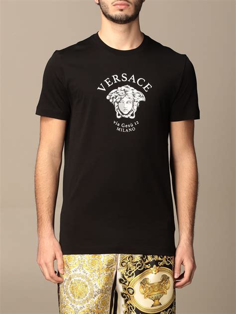 camiseta versace|camiseta versace para hombre.